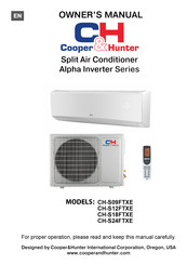 Cooper & Hunter Alpha Inverter Série Manuel D'utilisateur