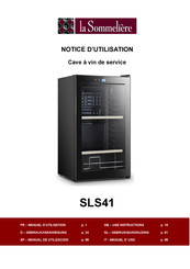 La Sommeliere SLS41 Notice D'utilisation