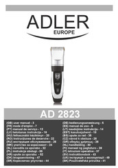 Adler europe AD 2823 Mode D'emploi
