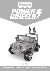 Fisher-Price POWER WHEELS HNB55 Guide De L'utilisateur