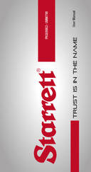 Starrett W798 Mode D'emploi