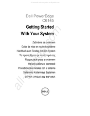 Dell PowerEdge C6145 Guide De Mise En Route