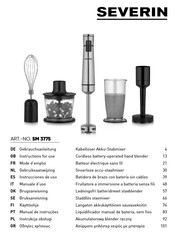 SEVERIN SM 3775 Mode D'emploi