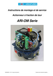 ARI OM Serie Instructions De Montage Et De Service