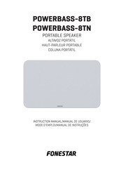 FONESTAR POWERBASS-8TB Mode D'emploi