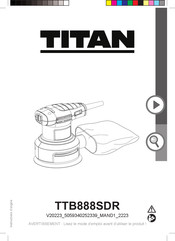 Titan TTB888SDR Mode D'emploi