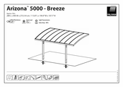 Palram Arizona 5000 - Breeze Instructions De Montage