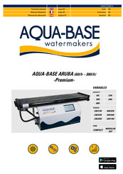 Aqua-Base ARUBA Premium Manuel Utilisateur