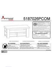 Ameriwood HOME 5187026PCOM Instructions De Montage