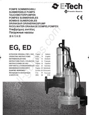 Franklin Electric E-Tech EG Instructions Pour L'utilisation