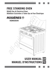 ROSIERES RGM9095IN Manuel D'instructions