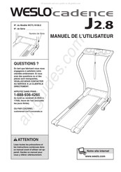 Weslo WCTL19108.0 Manuel De L'utilisateur