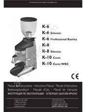 Compak K-10 Conic Mode D'emploi