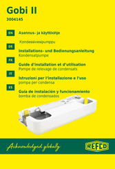 Refco Gobi II Guide D'installation Et D'utilisation
