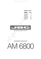 jbc AM 6800 Guide De Référence