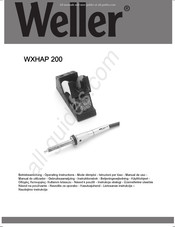 Weller WXHAP 200 Mode D'emploi