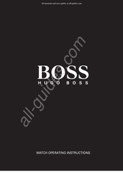 Hugo Boss BOSS BLACK Manuel D'instructions