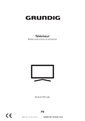 Grundig 55 VLX 707 LDL Instructions D'utilisation