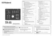 Roland TD-25 Guide