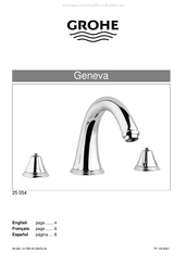 Grohe Geneva 25 054 Manuel D'installation