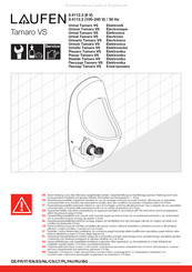 Laufen Tamaro VS 8.4112.3 Manuel D'installation