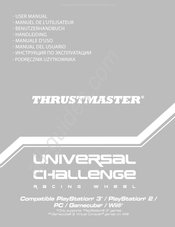 Thrustmaster UNIVERSAL CHALLENGE Manuel De L'utilisateur