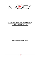 Mod Fan Control 3X Manuel D'instructions