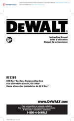 DeWalt FLEXVOLT DCS388 Guide D'utilisation