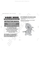 Black & Decker BT1000 Manuel D'instructions