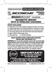 Scosche MAGICMOUNT MPQ2OH-XTSP5 Mode D'emploi