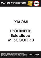 Xiaomi Mi Electric Scooter Manuel D'utilisation