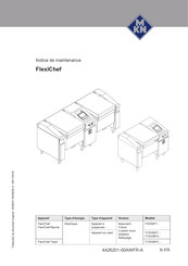 MKN FlexiChef Marine Notice De Maintenance