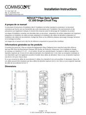 CommScope NOVUX CC 100 Instructions D'installation