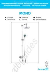 Saniscape Mono Manuel D'instructions