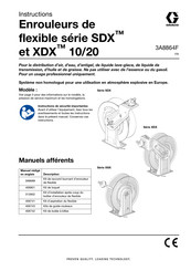 Graco SDX Serie Instructions