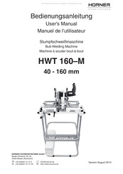 Hürner HWT 160-M Manuel De L'utilisateur