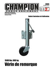 Champion Power Equipment 80005 Guide D'entretien Et D'utilisation