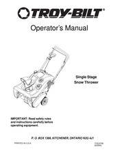 Troy-Bilt 31AS295-563 Manuel De L'opérateur