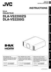 JVC DLA-VS2200ZG Manuel D'instructions