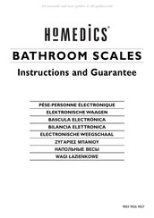 HoMedics 9026 Instructions Et Garantie