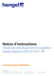 hengel GS10-B-RR Notice D'instructions