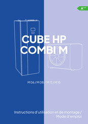 Van Marcke CUBE HP COMBI M Serie Instructions D'utilisation Et De Montage