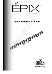 Chauvet Professional EPIX Strip 2.0 Guide De Référence Rapide