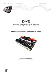 CRE Technology DV2 Manuel Utilisateur