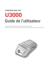 Thinkware U3000 Guide De L'utilisateur