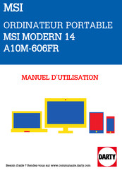 MSI A10M-606FR Manuel D'utilisation