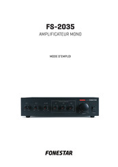 Fonestar FS-2035 Mode D'emploi