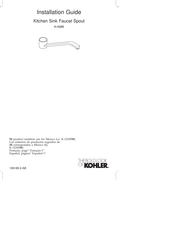 Kohler K-15280 Guide D'installation