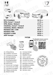 Erich Jaeger 747338 Instructions De Montage