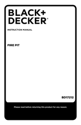 Black & Decker BD17212 Mode D'emploi